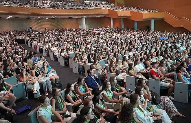 La UCV da la bienvenida a 2.600 nuevos estudiantes con un mensaje de gratitud y valentía