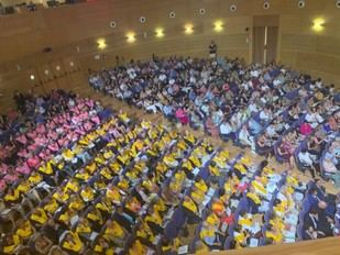 Graduación emotiva en la Universidad de Mayores de la URJC