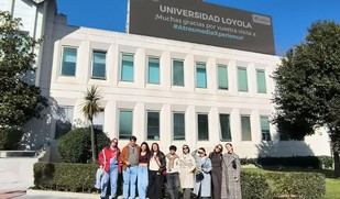 Estudiantes de la Universidad Loyola participan en el programa MADtrip 2026 en Madrid