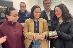 Estudiantes de Minas exploran empresas de hormigón en su región