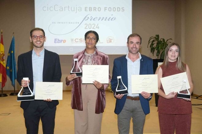 Premios cicCartuja Ebro Foods destacan a jóvenes investigadores andaluces