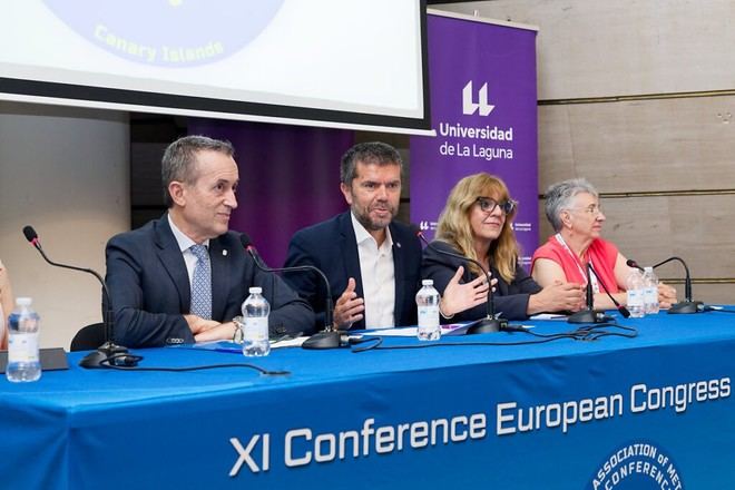 Inauguración del Congreso Europeo de Metodología en la Universidad de La Laguna