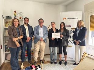 Lucía Sáenz y Raquel Martínez, reconocidas como Emprendedoras del Mes en Calahorra