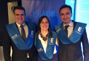 Luis Linares, Emilia Marina y Álvaro García
