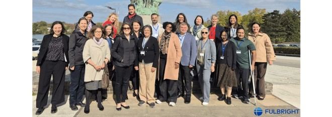 Delegación de universidades estadounidenses visita la Escuela Politécnica en el programa Fulbright