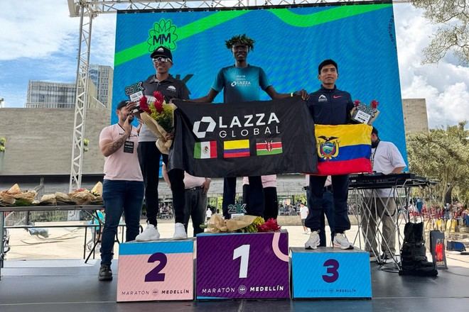 Lazza Global revoluciona el marketing financiero en la Maratón de Medellín