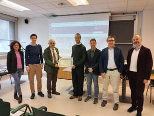 Lapo Moggi, primer graduado del programa de doble titulación en Física entre Mainz y Pisa