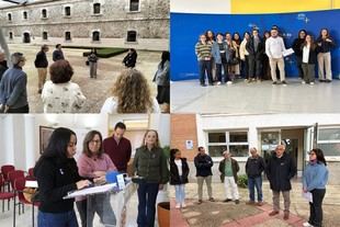 Lectura del manifiesto del 8M en la Universidad Politécnica de Cartagena