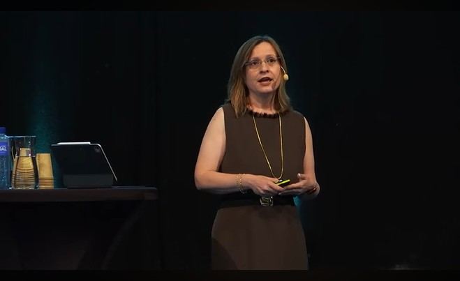 Mar Rubio-Varas, catedrática de la UPNA, da el discurso principal en el Congreso Mundial de Historia Económica