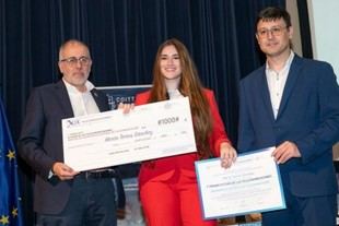 Marta Torres Sánchez, galardonada por su TFG en Ingeniería de Sistemas de Telecomunicación