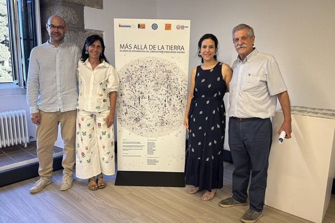 Exposición artística sobre el espacio en Robledo de Chavela