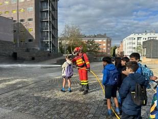 Estudiantes de Primaria se movilizan contra incendios en Ponferrada