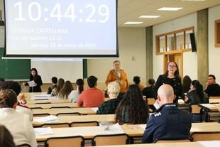 Más de 100 personas se presentan a las pruebas de acceso en la Universidad de León