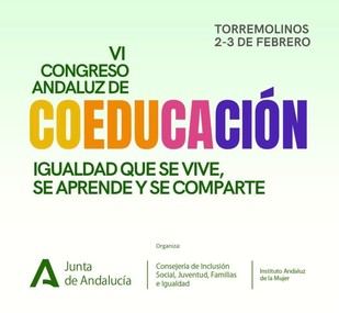 Más de 1.100 inscritos en el VI Congreso Andaluz de Coeducación por la igualdad infantil