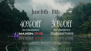 Maxon lanza su Epic Sale con descuentos de hasta el 40% a partir del 16 de junio