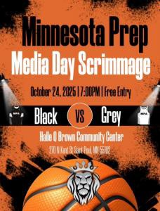 Minnesota Prep Academy inicia su temporada con un partido de pretemporada el 24 de octubre en St. Paul