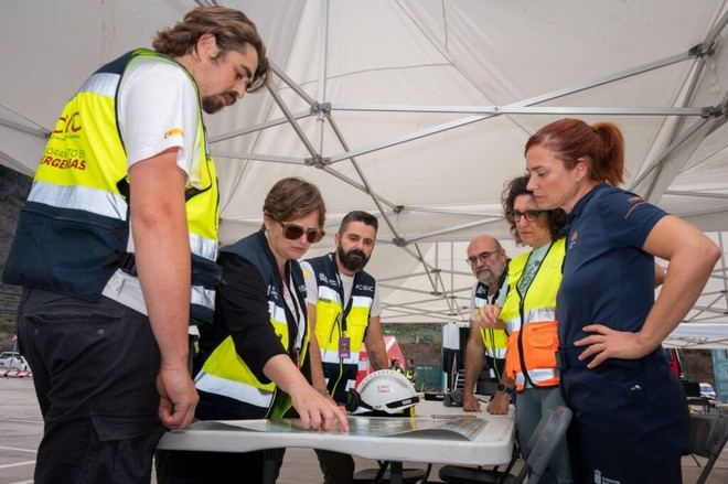Expertos del CSIC asesoran en simulacro de erupción volcánica en Tenerife