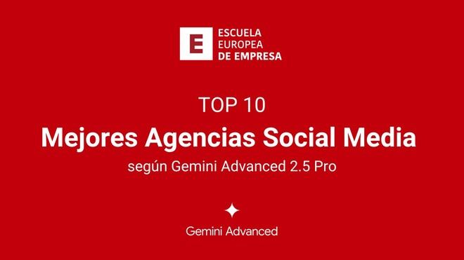 Ranking de las principales agencias de marketing en redes sociales en España para 2025