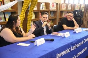 Mijail Lamas presenta su nuevo libro de poesía en Ciudad Juárez