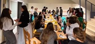 Celebración navideña en Biteri con merienda especial