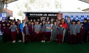 Ministra Arzola resalta educación integral en inauguración escolar en Melipilla