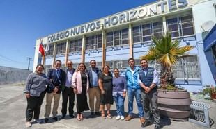 Ministro Cataldo inspecciona mejoras de seguridad en colegio de Biobío