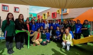 Ministro de Educación inaugura jardín infantil en La Granja para 144 niños
