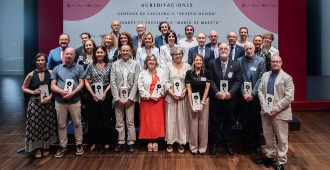 Morant destaca la importancia de la ciencia en el futuro de España durante la entrega de acreditaciones Severo Ochoa y María de Maeztu 2024
