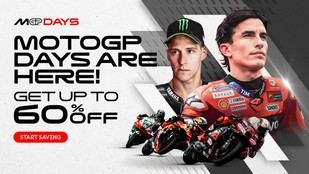 Descuentos de hasta el 60% en productos de MotoGP™ durante los MotoGP Days 2025