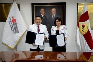 Cayetano Heredia y DIRIS Lima Este firman convenio para formación clínica