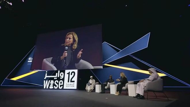 Nieves Segovia propone unir el sistema educativo global en WISE