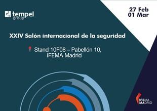 Tempel Group presenta soluciones energéticas en SICUR'26 para infraestructuras críticas