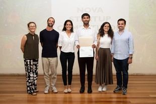 GeoCura gana la NOVA Startup Competition 2025 y representará a la universidad en el STAGE Two