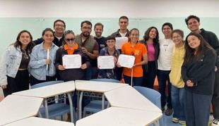 Alumnos de la Universidad Anáhuac participan en taller sobre inclusión visual