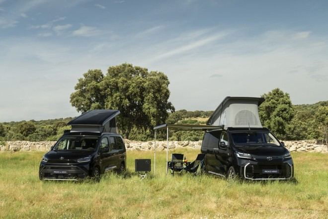Toyota lanza sus nuevas furgonetas camper para escapadas de verano
