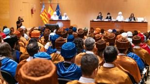 Ceremonia de investidura de nuevos doctores honoris causa en la UPV