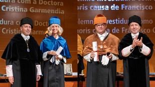 Cristina Garmendia y Francisco Chinesta, nuevos doctores honoris causa de la UPV