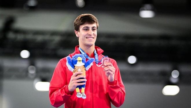 Tomás Fernández Herrerín gana bronce en taekwondo en los Juegos Mundiales Universitarios