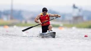 Pablo Graña, estudiante de la Universidad de Vigo, se consagra subcampeón de Europa en piragüismo