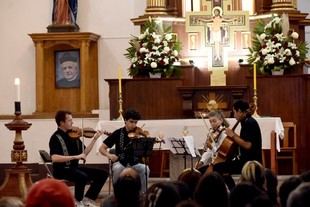 Yólotl Latino deslumbra con concierto de música clásica y contemporánea en Puebla