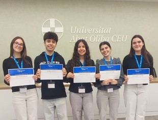 Éxito en la Liga de Debate de la Xarxa Vives en la Universitat CEU Abat Oliba