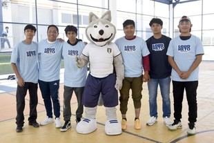 Estudiantes de CU2 participan en el Lobo Reto Futbolero