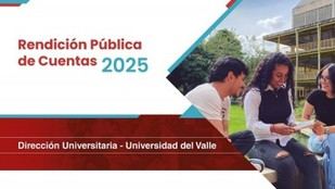 Rendición de cuentas 2025: participa en el evento de la Universidad del Valle