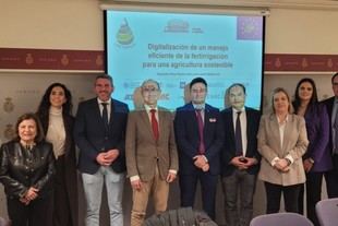 Pérez Pastor presenta en el Senado un proyecto para digitalizar la fertirrigación agrícola