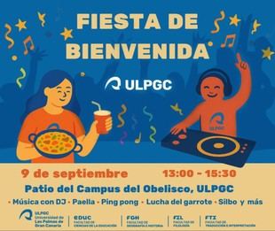 Fiesta de bienvenida en el Campus del Obelisco para iniciar el curso académico