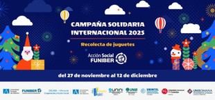 UNEATLANTICO y FUNIBER lanzan su tercera campaña de recolección de juguetes solidarios