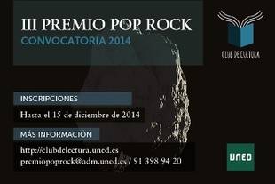 III Premio Pop Rock de la UNED