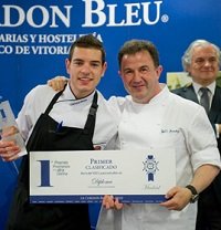 ‘Promesas de la alta cocina’ Cristóbal Muñoz, ganador del premio de Le Cordon Bleu Madrid