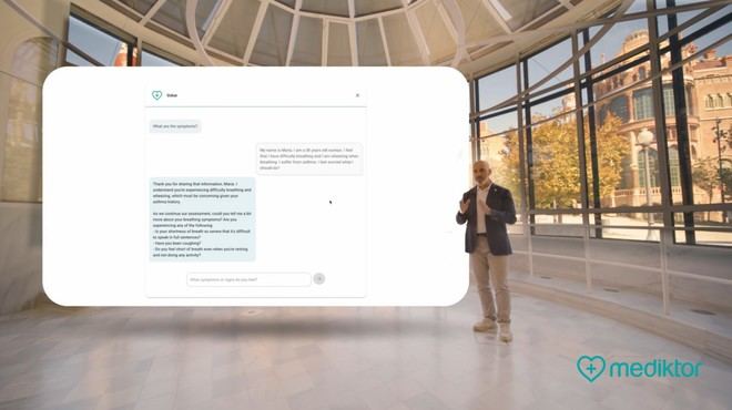 Mediktor presenta AI Medical Agent, un triaje digital más humano con tecnología de AWS