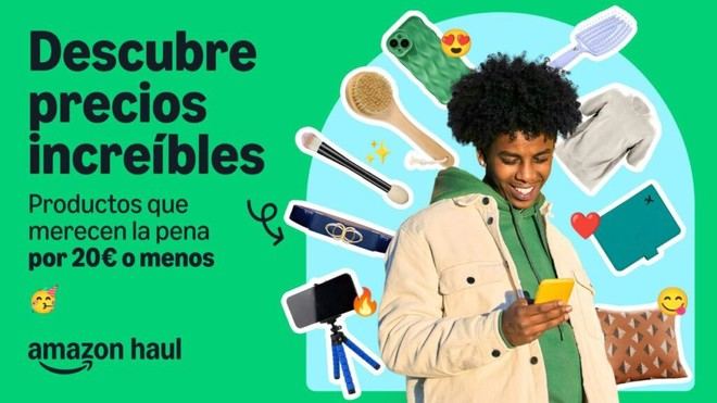Amazon lanza Haul en España: miles de productos por 20€ o menos